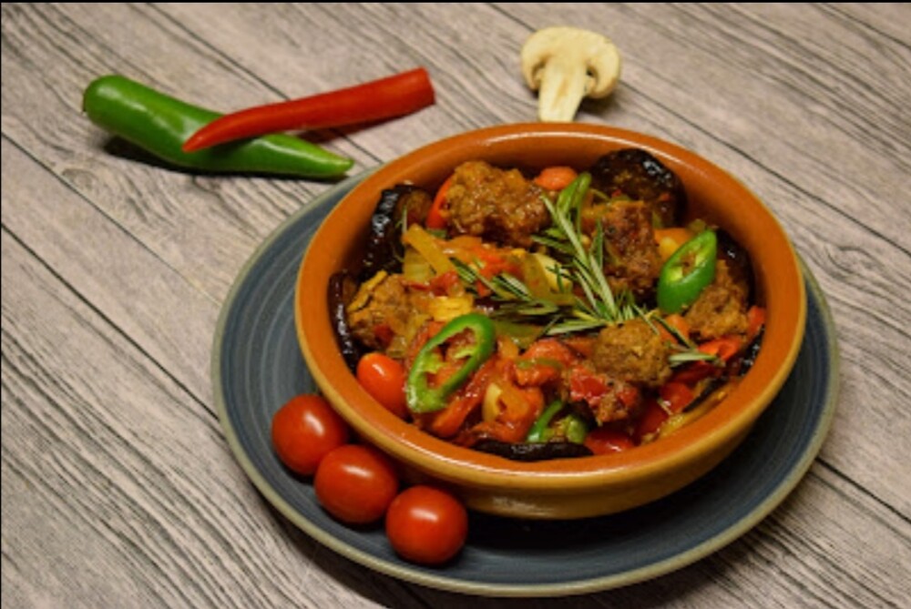 طاجن كباب باذنجان/ Tajein Eggplante
